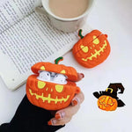 Halloween Pumpkin 3D Airpods Case