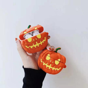 Halloween Pumpkin 3D Airpods Case