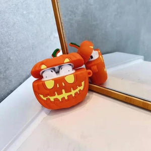 Halloween Pumpkin 3D Airpods Case