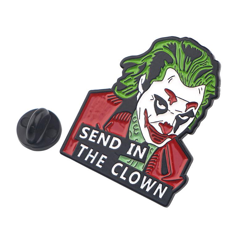 Joker Enamel Pin