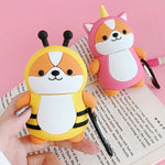 Shiba Bee 3D Airpods Case