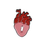 Anatomical Heart Enamel Pin