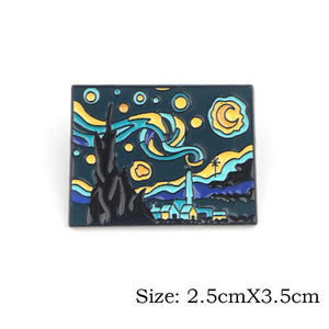 Van Gogh Enamel Pin