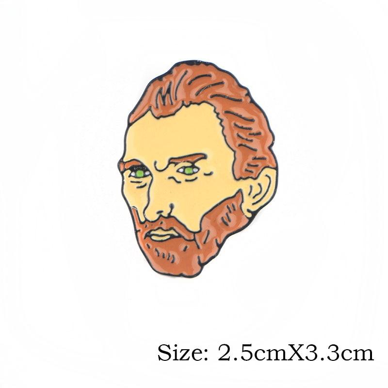 Van Gogh Enamel Pin