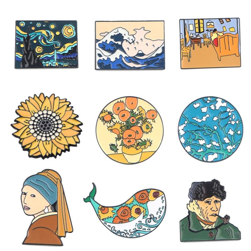 Van Gogh Enamel Pin