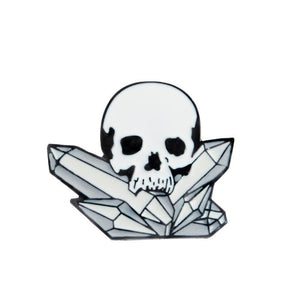 Skull Enamel Pin