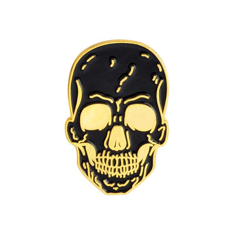 Skull Enamel Pin