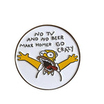 The Simpsons Enamel Pin