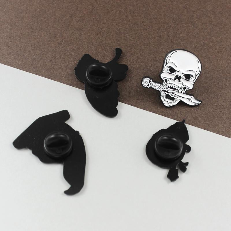 Skull Death Enamel Pin