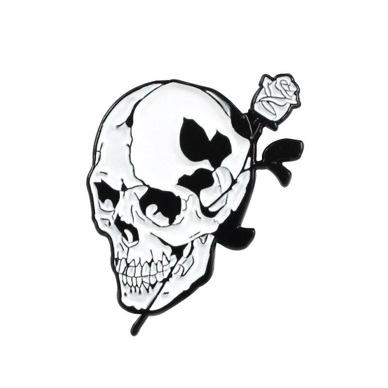 Skull Death Enamel Pin