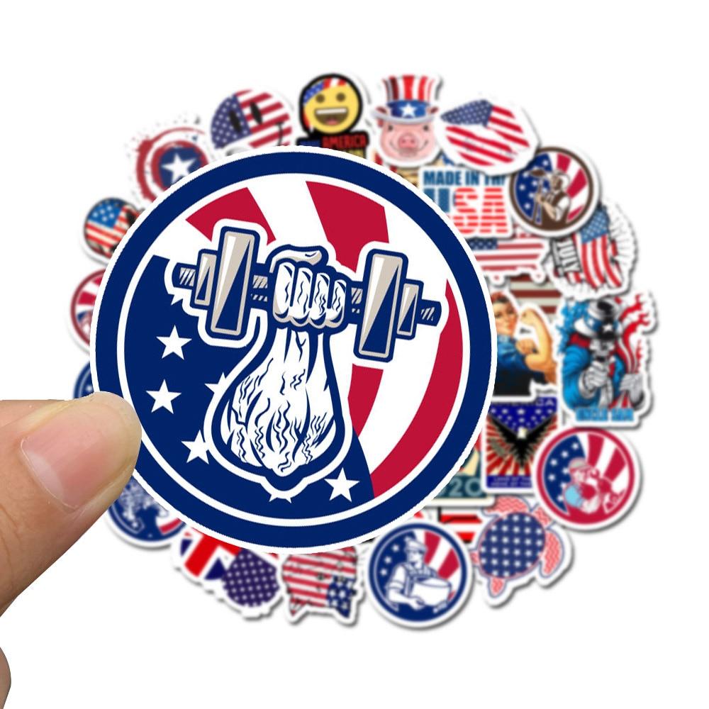 USA PVC Stickers