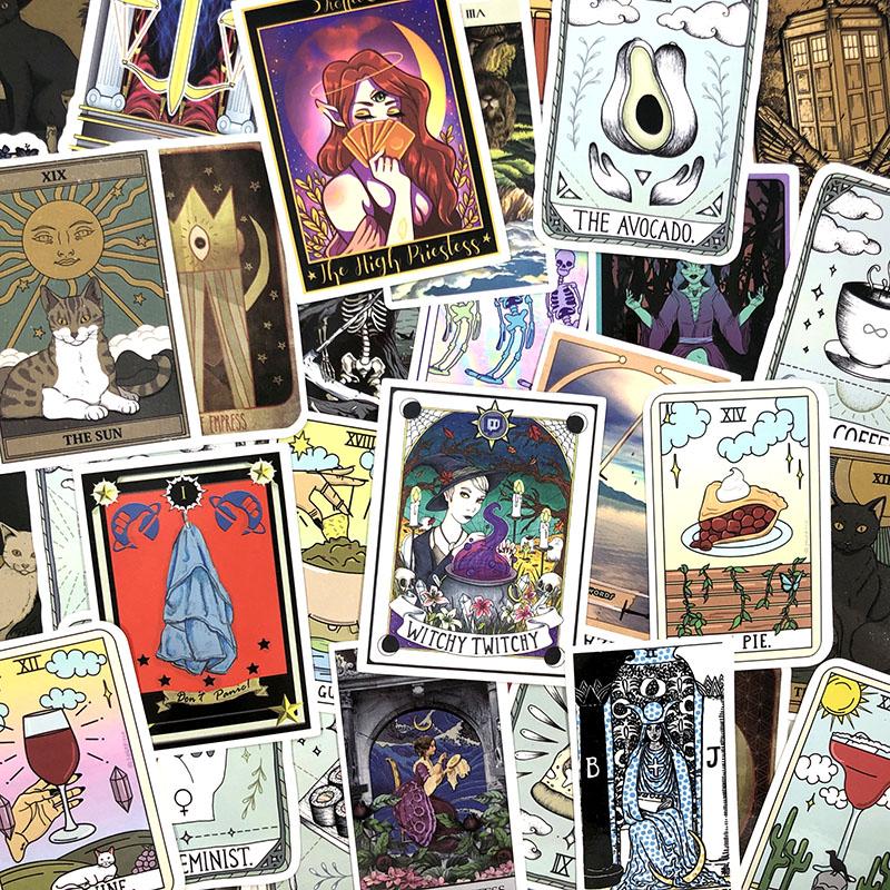 Tarot Card Stickers