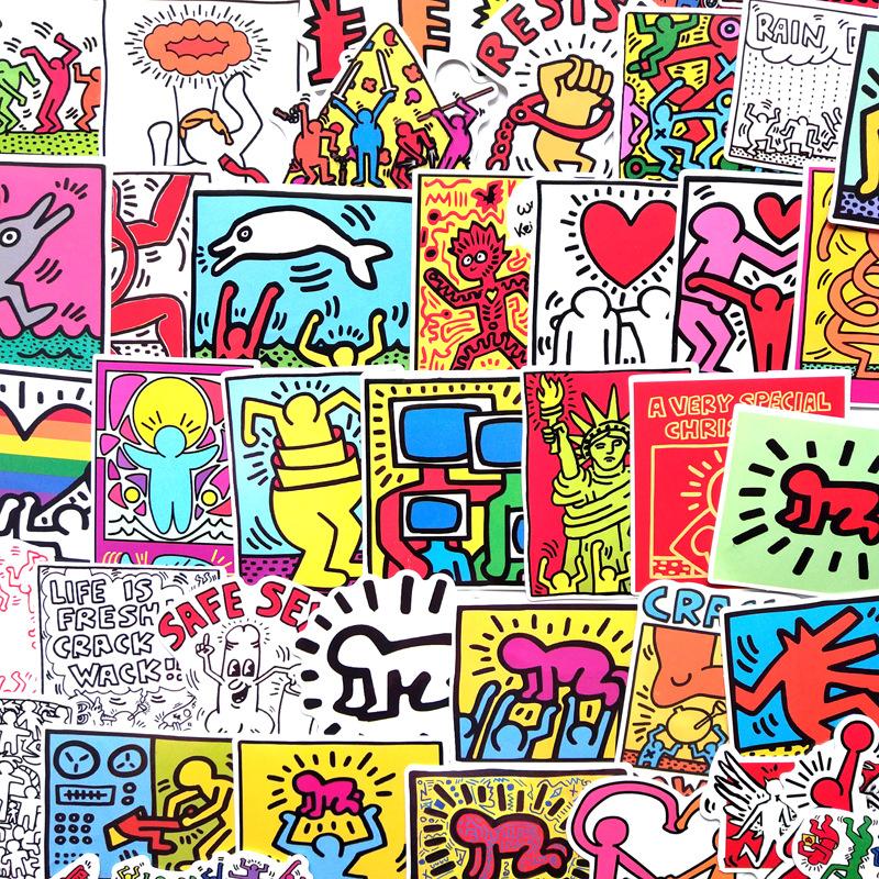 Keith Haring Stickers