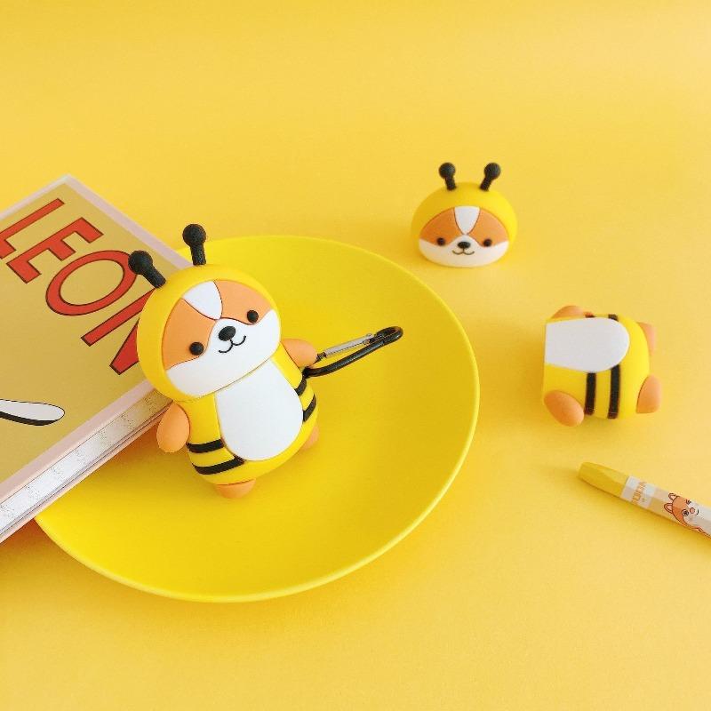 Shiba Bee 3D Airpods Case