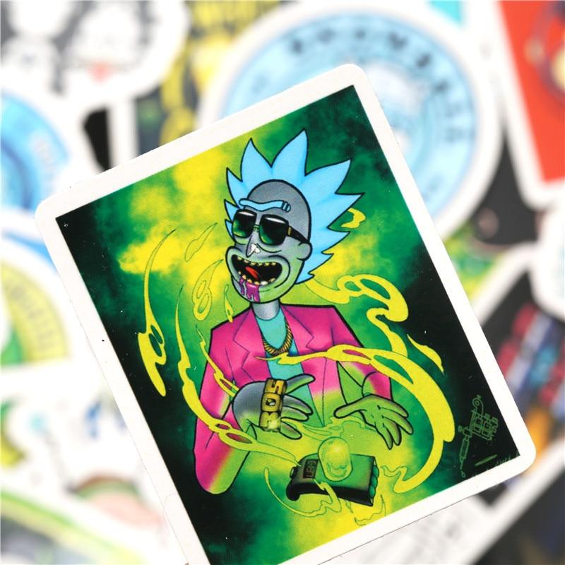 Rick And Morty Vinyl Stickers