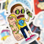 Rick And Morty Vinyl Stickers