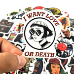 American Classic Film Series Stickers