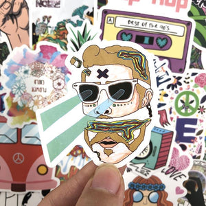 Hippie Stickers