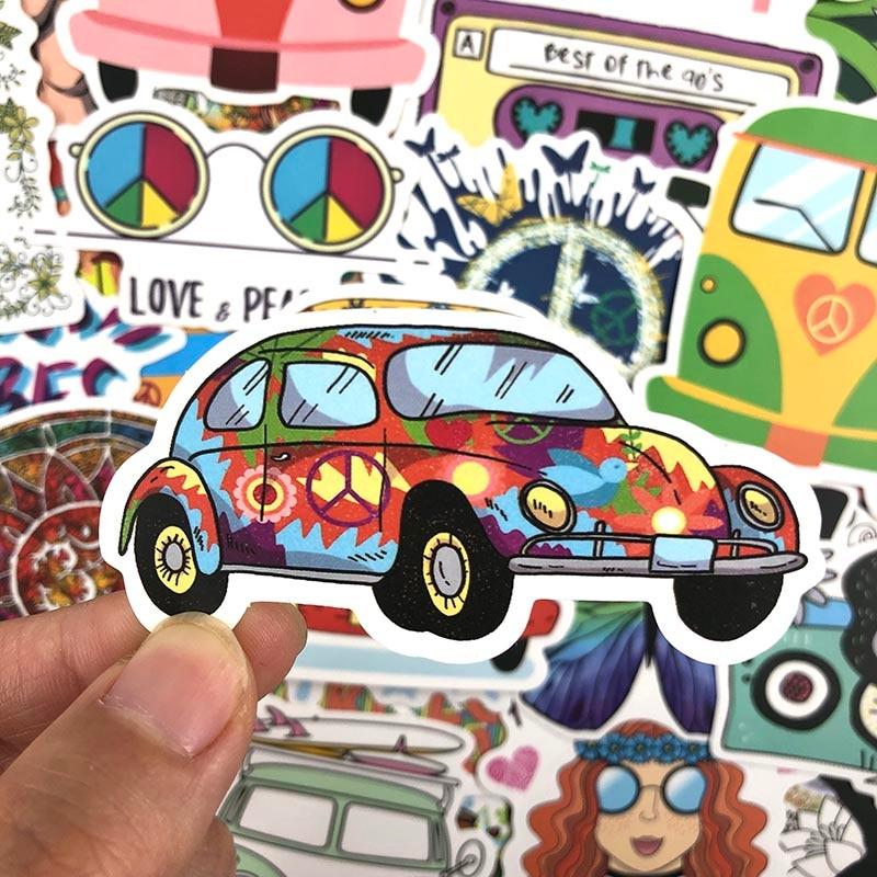 Hippie Stickers