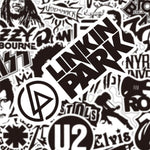 Punk Rock Band Stickers