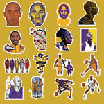 Superstar Basketball Stickers