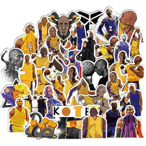 Superstar Basketball Stickers