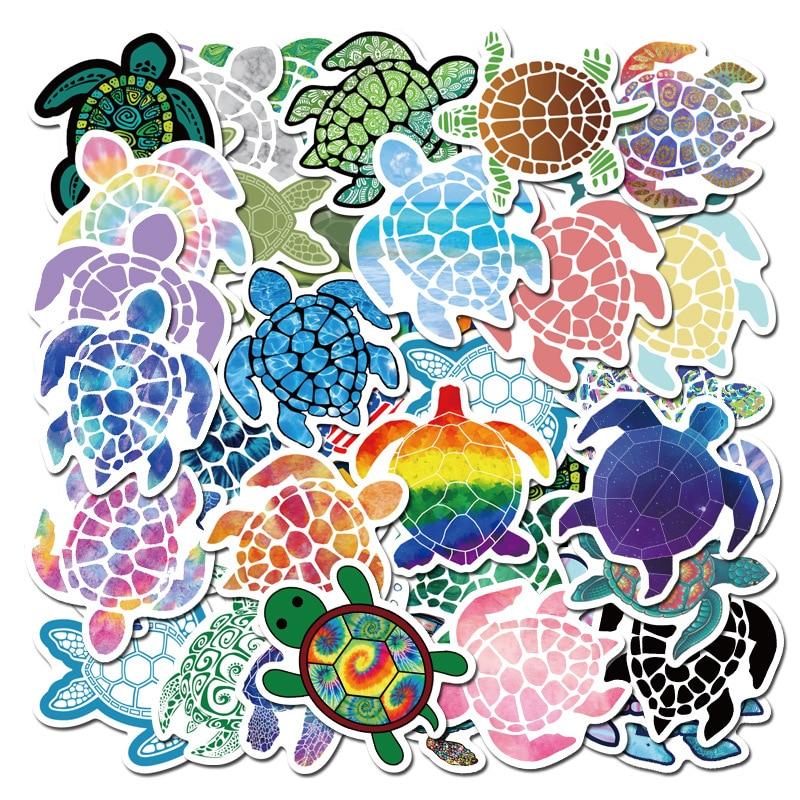 Turtle Colorful Stickers