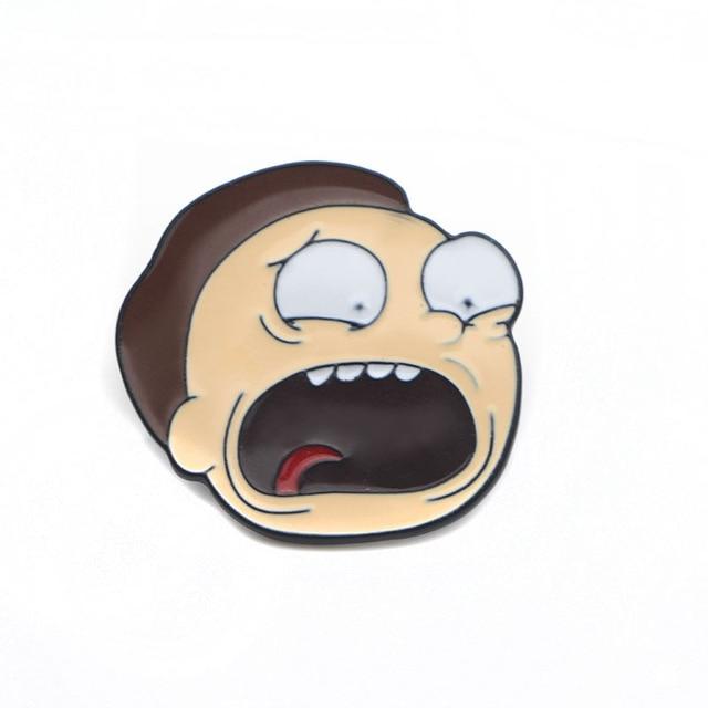 Rick and Morty Enamel Pin