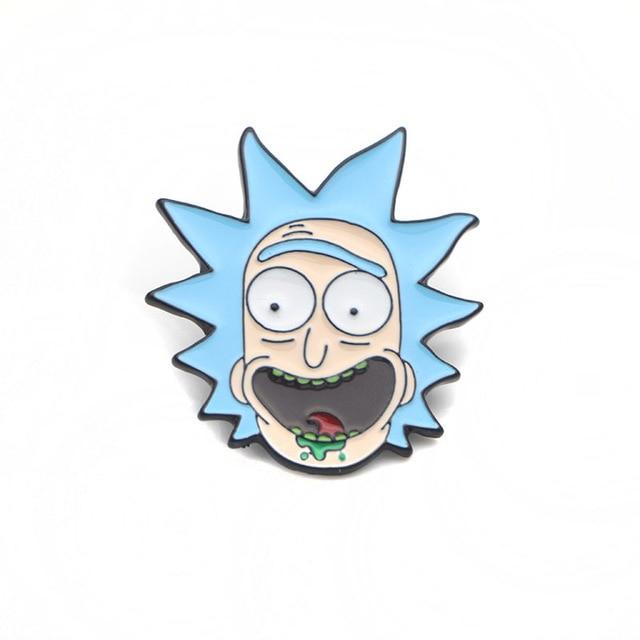 Rick and Morty Enamel Pin