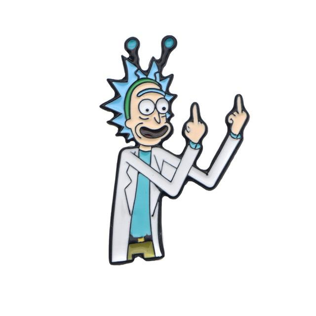 Rick and Morty Enamel Pin