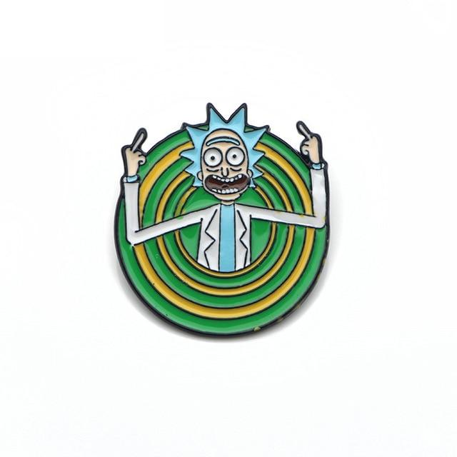 Rick and Morty Enamel Pin