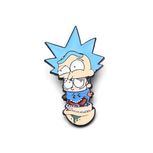 Rick and Morty Enamel Pin