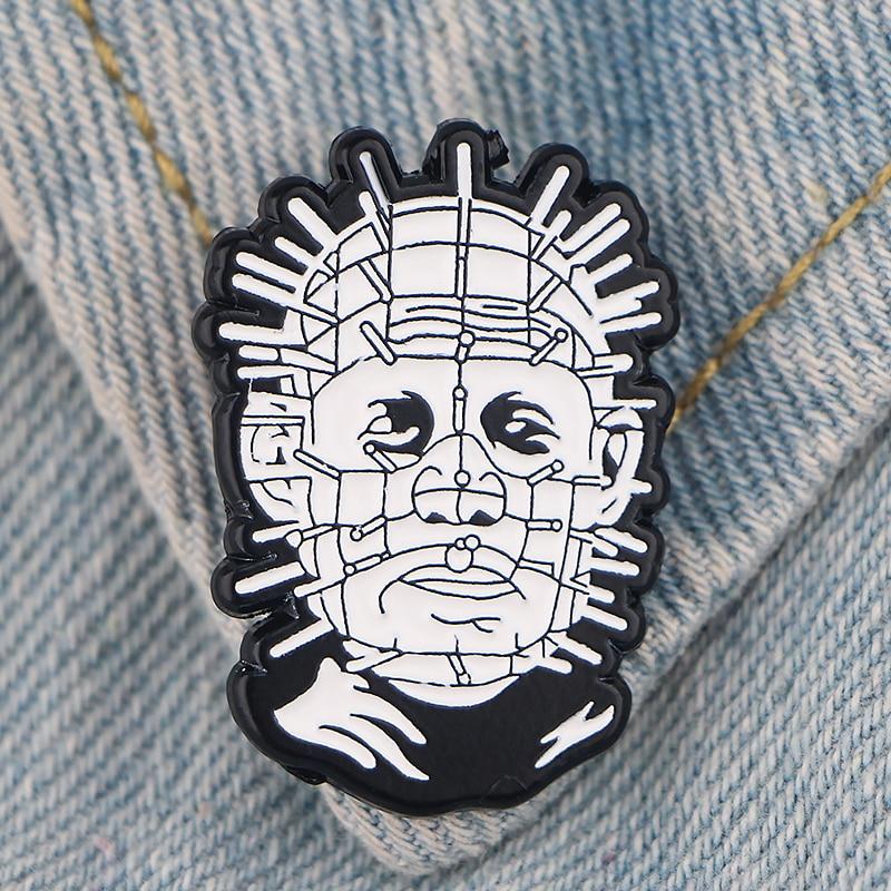 Hellraiser Horror Enamel Pin