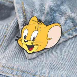 Tom & Jerry Enamel Pin