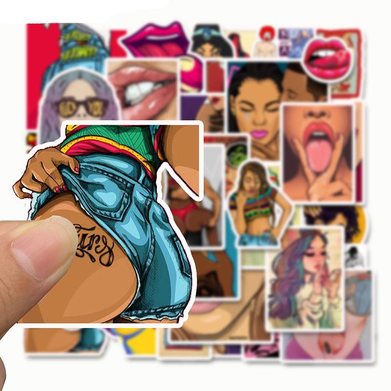 Vulgar Sexy Lips Stickers