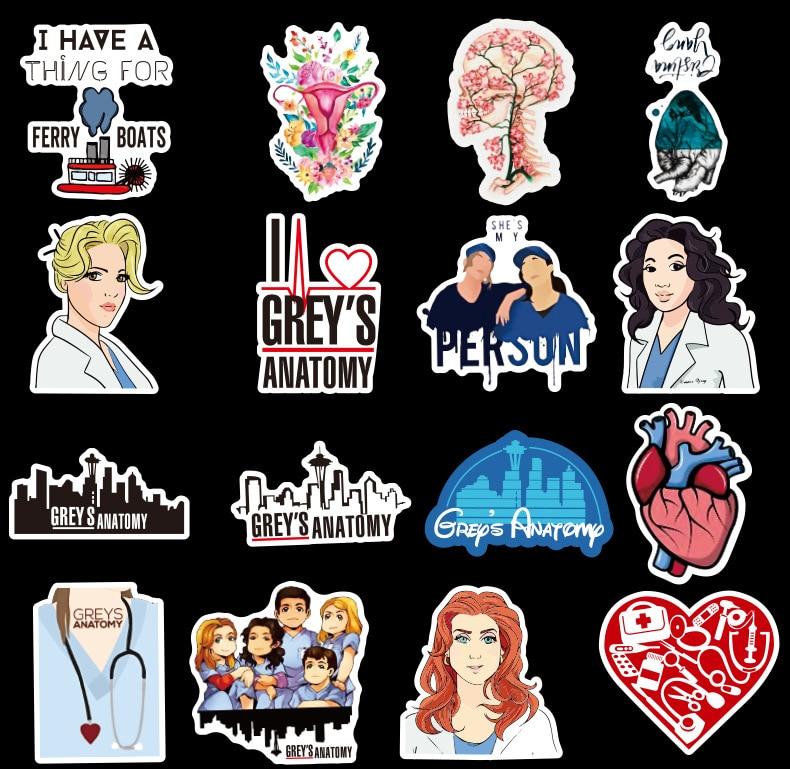 Grey's Anatomy Stickers