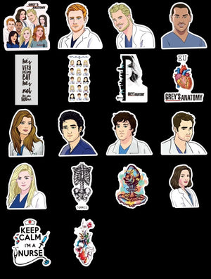 Grey's Anatomy Stickers