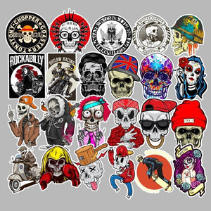 Skull Graffiti Stickers