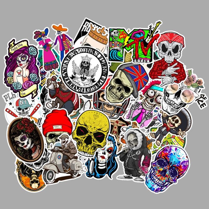 Skull Graffiti Stickers