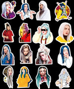 4 Styles NEW Billie Eilish Stickers