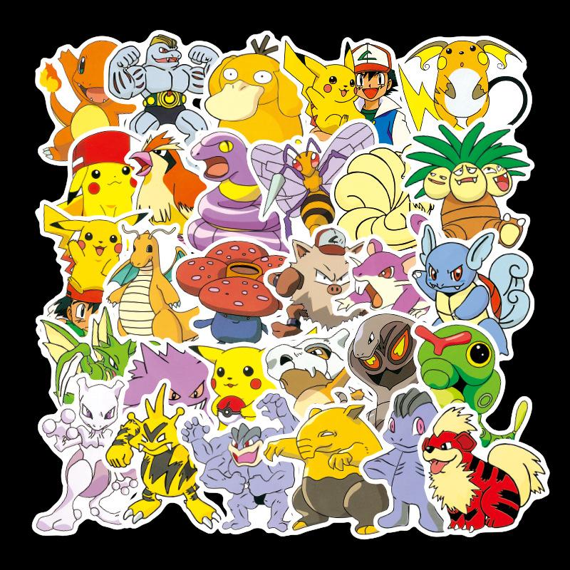 Pokemon Pikachu Stickers