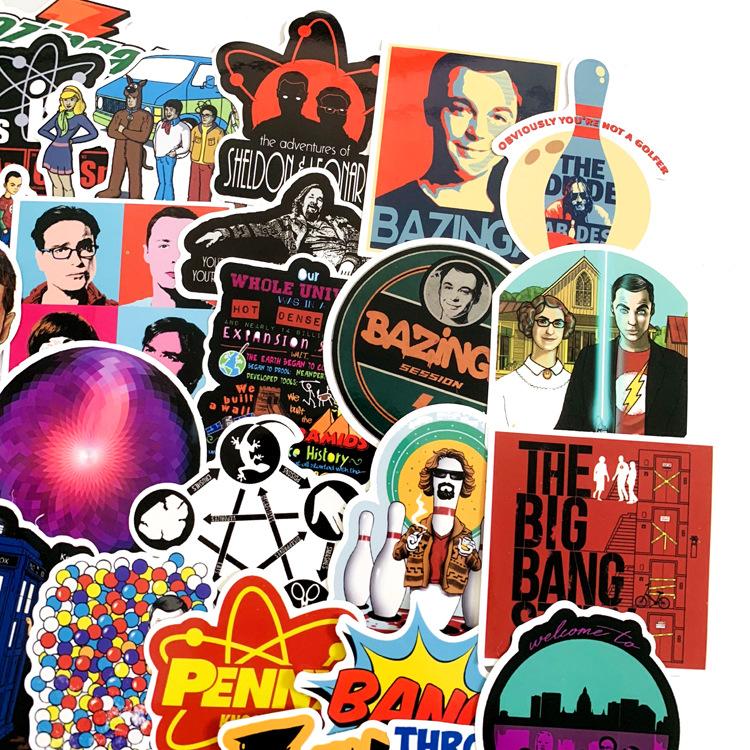 The Big Bang Theory TV Series Stickers