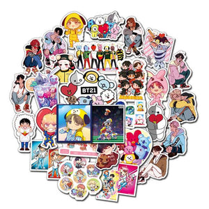 Idol Korean Stickers