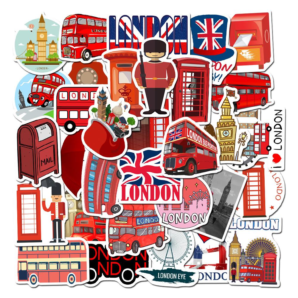 British London Stickers