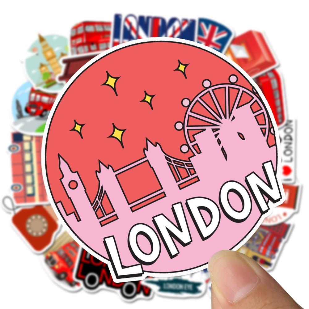 British London Stickers