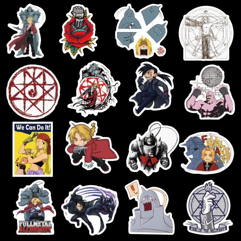 Fullmetal Alchemist Anime Stickers