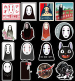 No Face Anime Stickers