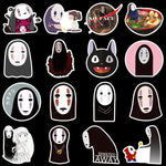 No Face Anime Stickers