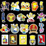 The Simpsons Graffiti Stickers