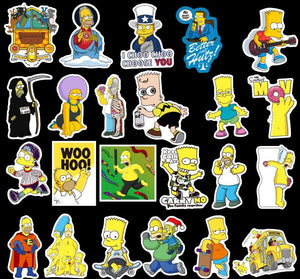 The Simpsons Graffiti Stickers